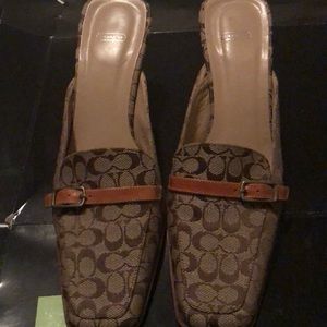 Signature mules by coach